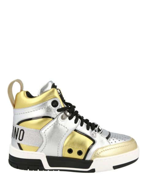 Streetball Asymmetrical High-Top Sneakers 7704757272636
