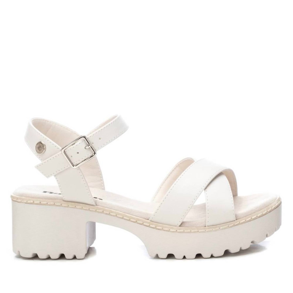 Women’s Heeled Sandals In Ice 7704758550588