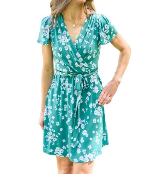 This View Never Gets Old Dress In Green/white