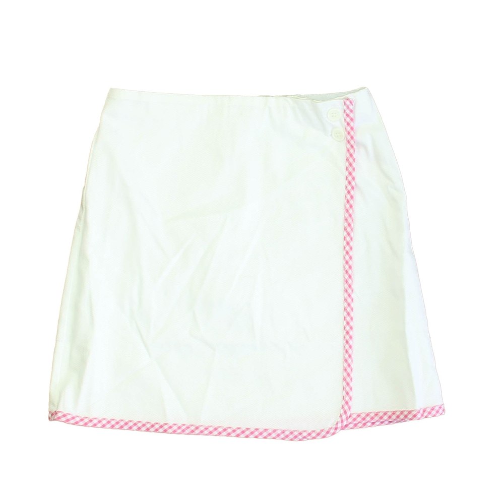 Classic Prep Girls Bright White Skirt Size: 6-14 Years 7805830791228