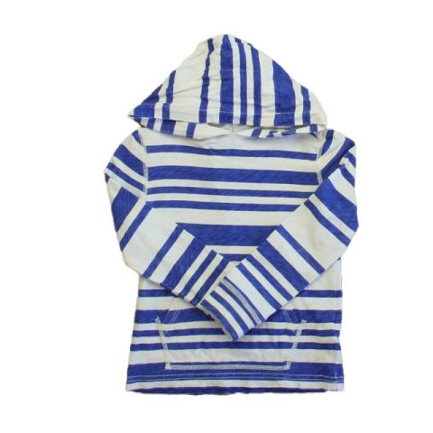 Crewcuts Boys Blue Stripe Long Sleeve T-Shirt 7805831479356