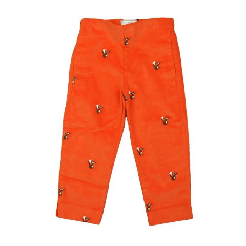Classic Prep Boys Pureed Pumpkin w/ Fox Embroidery Corduroy Pants 7805831512124