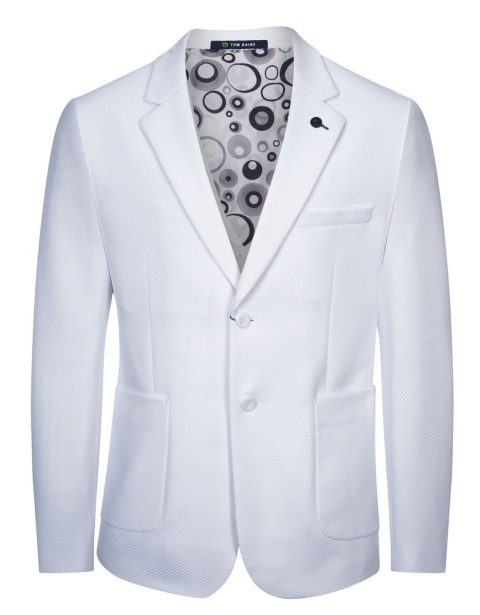 Tom Baine Slim Fit Waffle Performance Stretch Solid Sport Coat 7387828387900