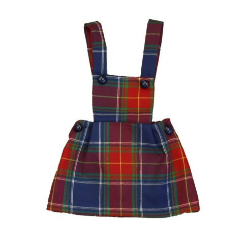 Classic Prep Girls Scottish Tartan Dress 7805832724540