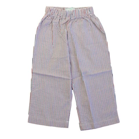 Classic Prep Boys Red | White | Blue Pants Size: 12-24 Months 7805833707580