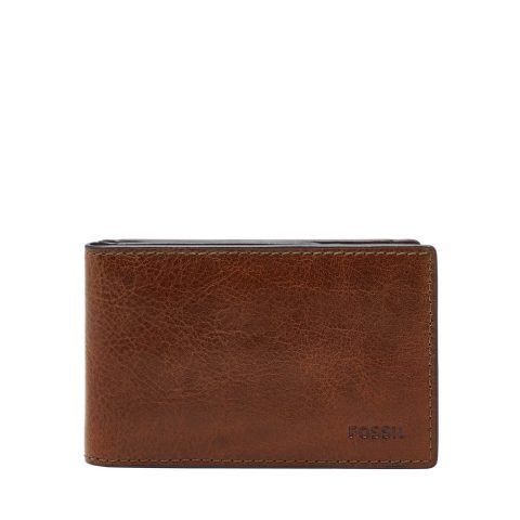 Fossil Men’s Andrew LiteHide Leather Bifold Wallet