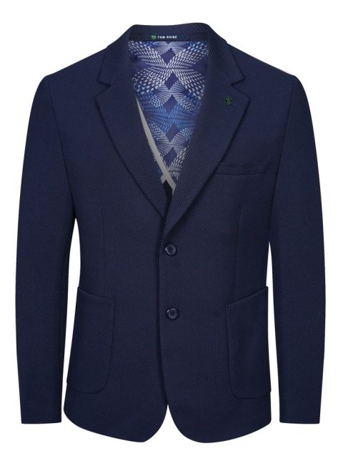 Tom Baine Slim Fit Waffle Performance Stretch Solid Sport Coat 7387839725628