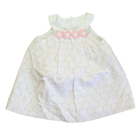 Florence Eiseman Girls White | Pink Dress 7805835083836