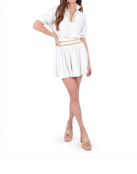 Swing Terry Short In White 7704776147004