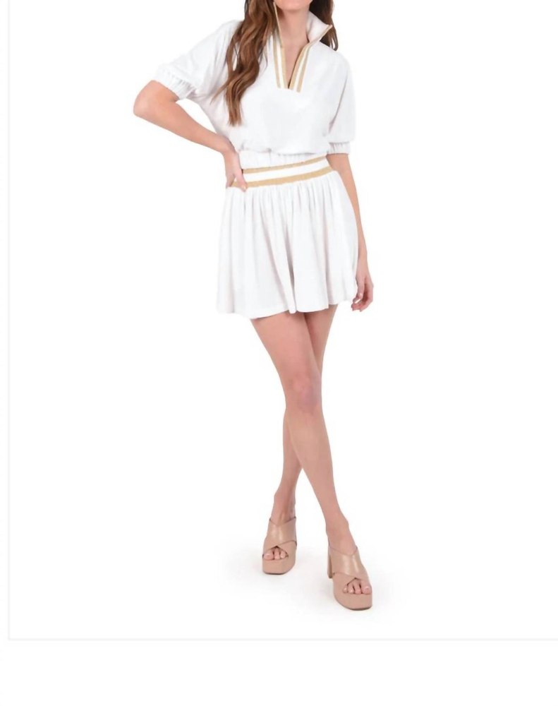 Swing Terry Short In White 7704776147004