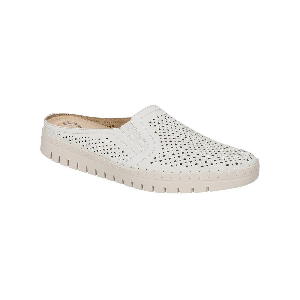FAUX LEATHER SLIP ON Mules