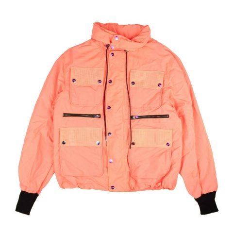 Bossi Nylon Windbreaker Jacket – Perisan Melon