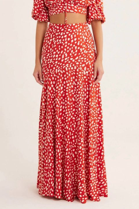 Women’s Catalina Skirt In Rust