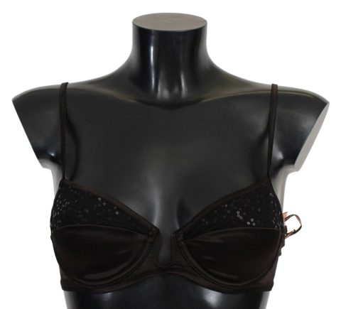 Ermanno Scervino Sequined Balconcino Bra Women’s Underwear