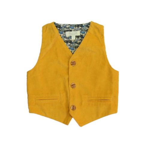 Olivier Boys Yellow Vest 7805836460092