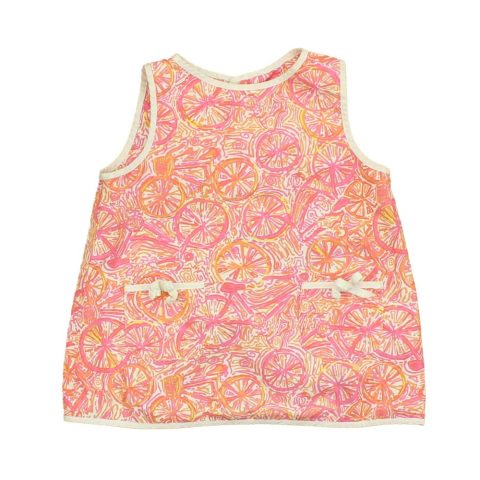 Lilly Pulitzer Girls Pink | Orange | White Dress 7805836918844
