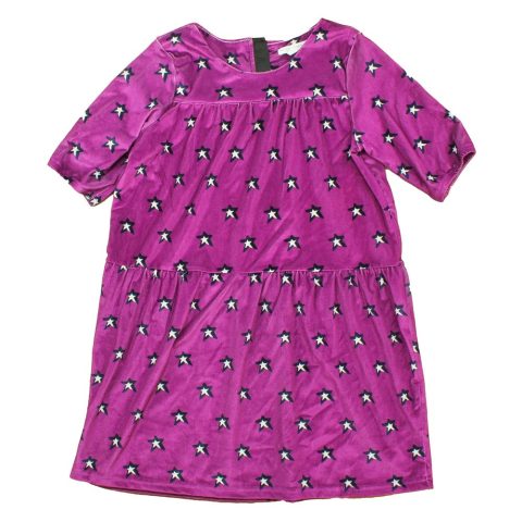 Rockets Of Awesome Girls Plum | Black | Stars Dress 7805837049916