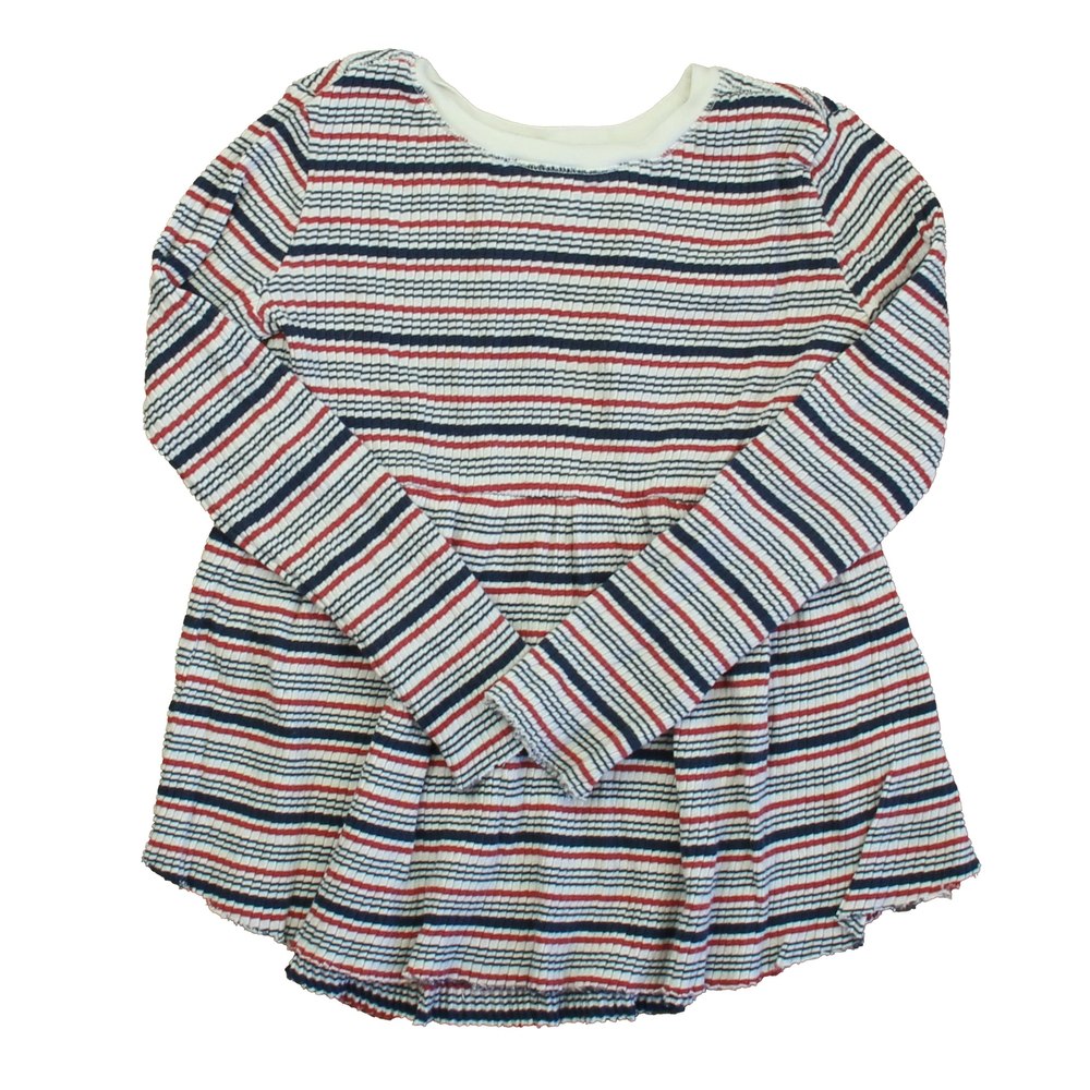 Splendid Girls Red | White | Blue Long Sleeve Shirt 7805837574204