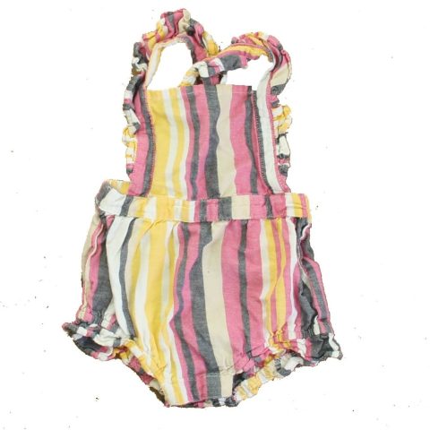 Seed Girls Yellow | Pink Romper 7805837836348