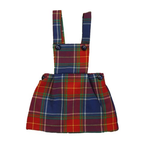 Classic Prep Girls Scottish Tartan Dress 7805838819388