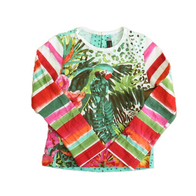 Catimini Girls Jungle Long Sleeve T-Shirt 7805840359484