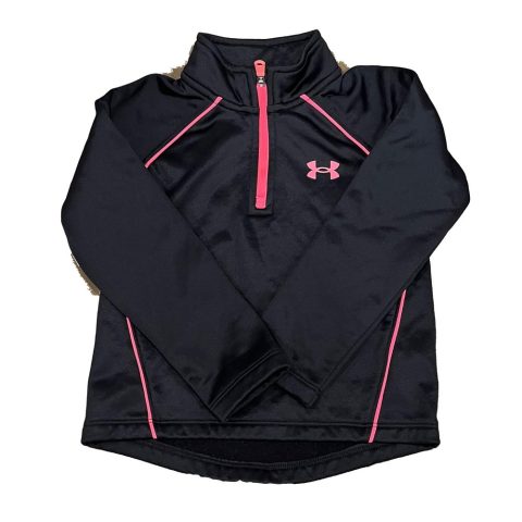 Under Amour Girls Black | Pink Athletic Top 7805840654396
