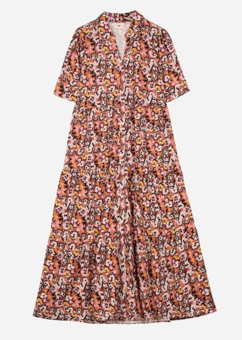Women’s Omanille Shirt Dress In Pink 7833298010172
