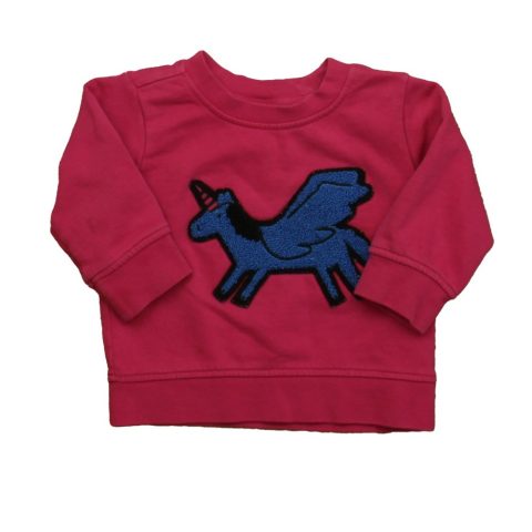 Hanna Andersson Girls Pink | Blue Unicorn Long Sleeve Shirt 7805840785468