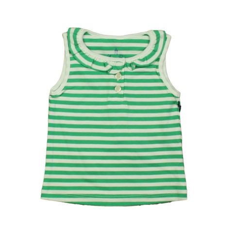 Classic Prep Girls Blarney | Bright White Polo Shirt Size: 12-24 Months 7805841014844
