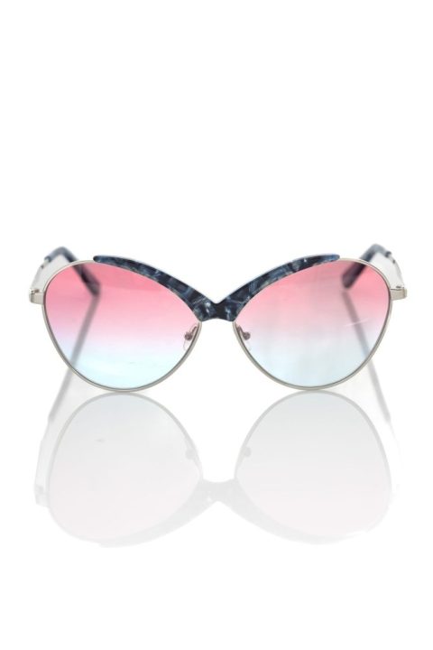 Frankie Morello Butterfly Shaped Metallic Framed Women’s Sunglasses