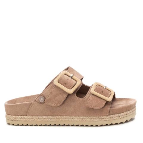 Women’s Flat Sandals In Taupe 7704801574972