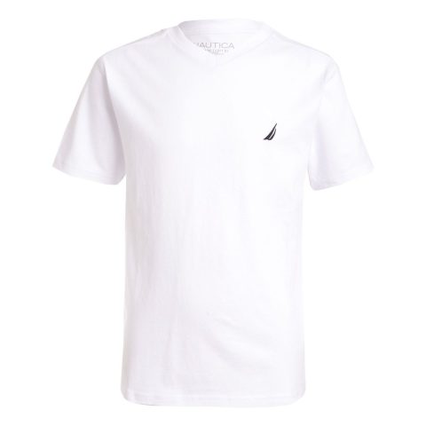 Nautica Boys’ V-Neck T-Shirt (8-20) 7704943362108