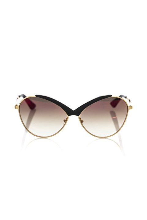 Frankie Morello Chic Butterfly-Shaped Sunglasses in Glossy Women’s