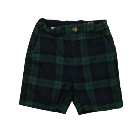 Vineyard Vines Boys Navy | Green Plaid Shorts 7805842096188
