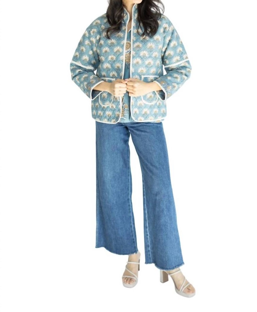 Leo Jacket In Bluestone 7833315934268