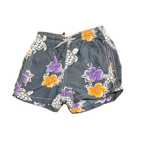 Vilebrequin Kids Boys Gray Floral Trunks 7805842980924