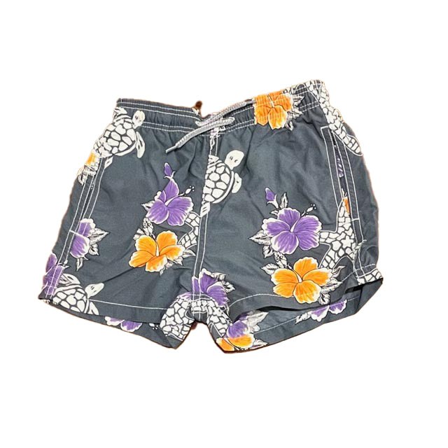 Vilebrequin Kids Boys Gray Floral Trunks 7805842980924