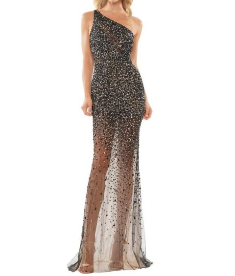 Midnight A-Line Dress In Black 7833323831356
