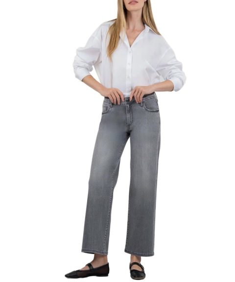 Charlotte Mid Rise Jeans In Explained With Grey Base Wash 7833325699132
