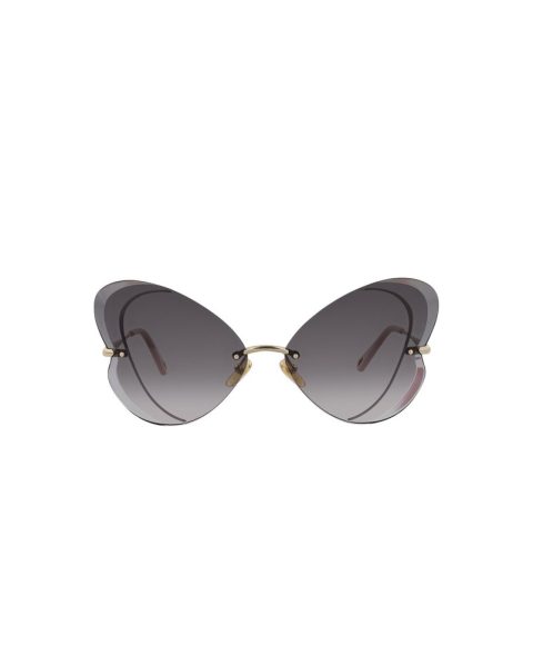 Cat Eye-Frame Metal Sunglasses 7705702858812