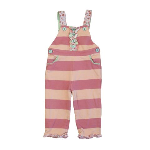 Matilda Jane Girls Pink Stripe | Blue Romper 7805845340220