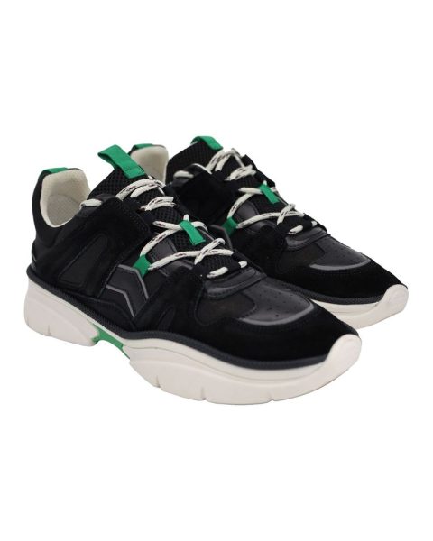 Isabel Marant Kindsay Sneakers in Black Leather 7705709477948