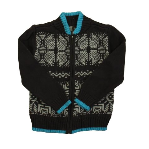 Tea Boys Brown | Blue Cardigan 7805847339068