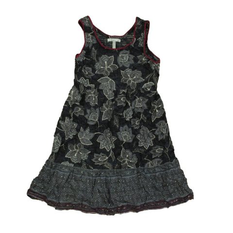 O’Neil Girls Gray Floral Dress 7805846356028
