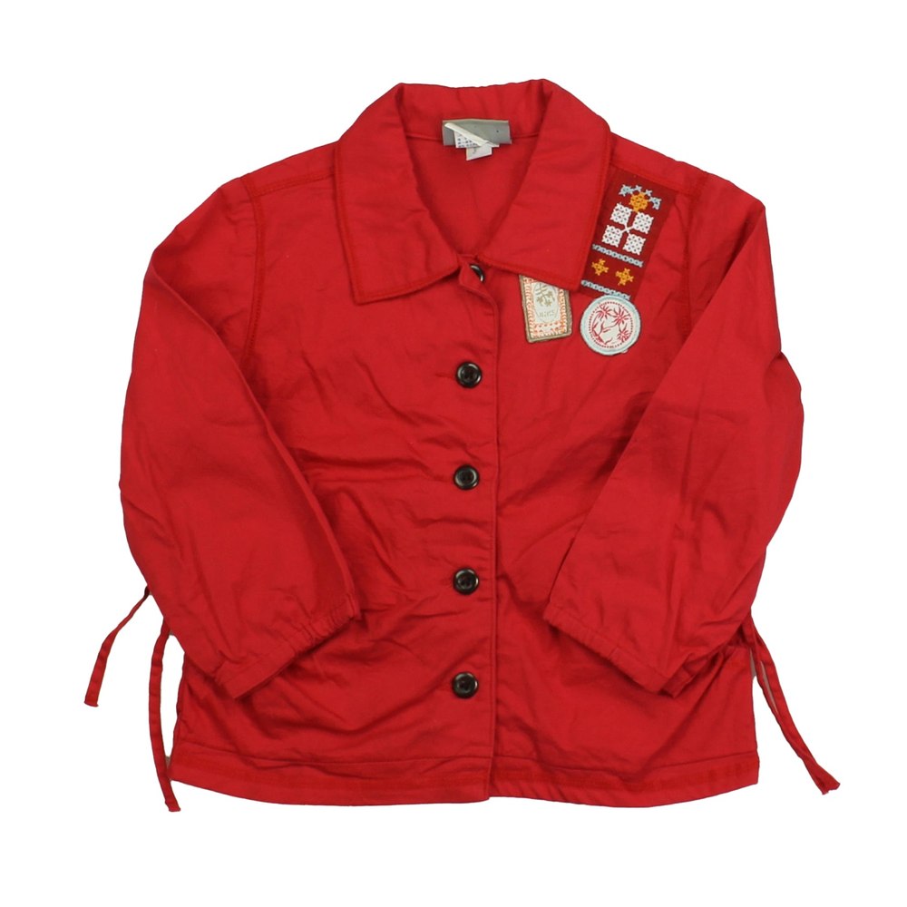 IKKS Girls Red Jacket 7805856710716