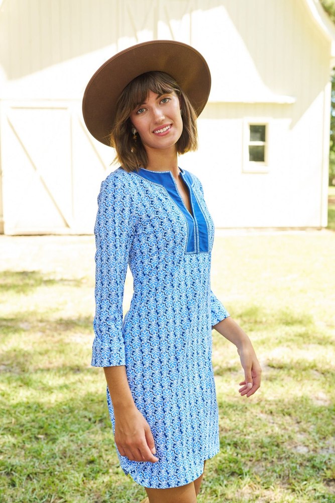 Sullivan’s Island Embroidered Tunic Dress