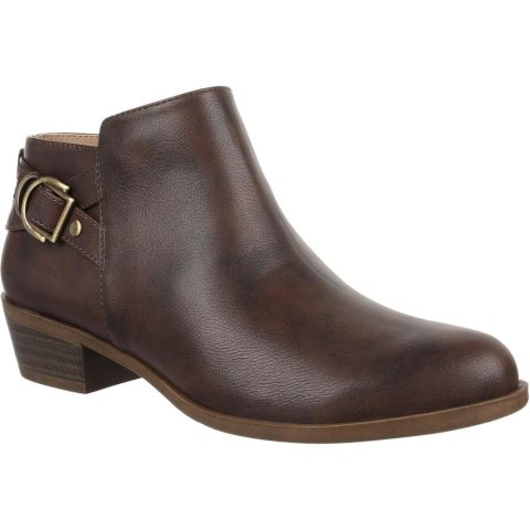 Antonia Faux Leather Comfort Booties