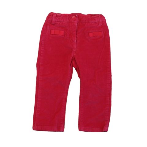Jacadi Girls Pink Corduroy Pants 7805873782844