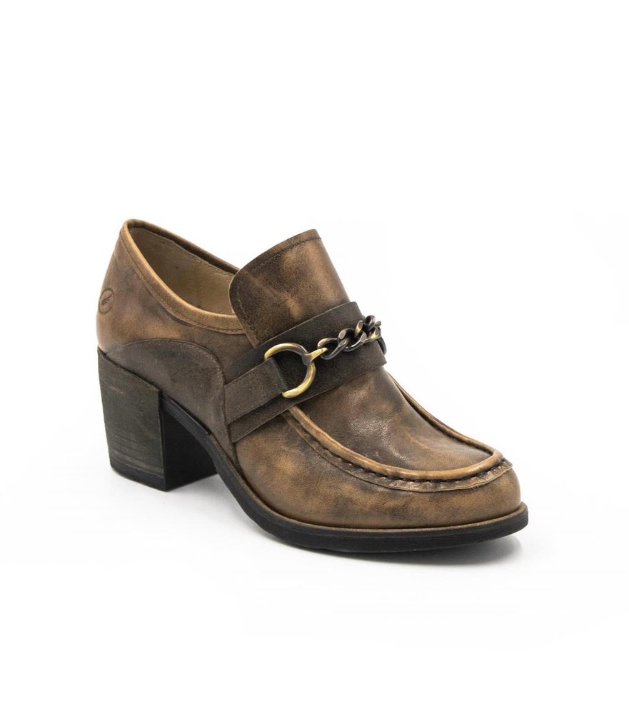 Women’s Palmer Chain Loafer Shoes In Taupe