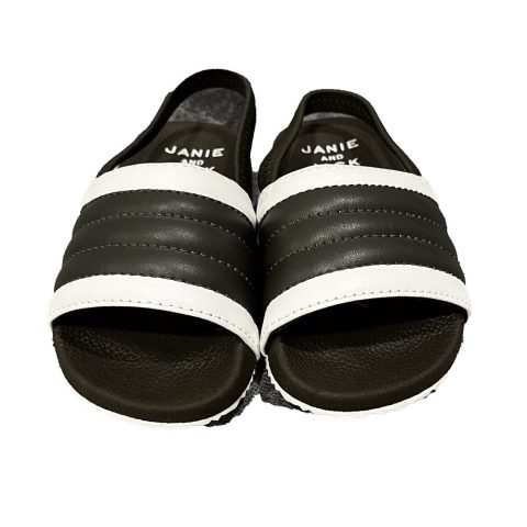 Janie and Jack Boys Gray | White Sandals 7805875126332